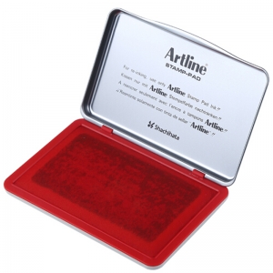 旗牌（Artline）EHJ-4 水性印台印泥 143*87mm 特大号 红色