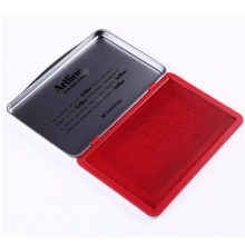 旗牌（Artline）EHJ-4 水性印台印泥 143*87mm 特大号 红色