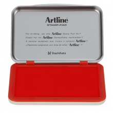 旗牌（Artline）EHJ-4 水性印台印泥 143*87mm 特大号 红色