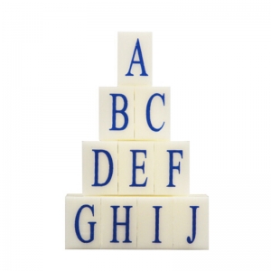 永硕（UOSO）Y-4 英文字母组合号码印章 英文活字印可调自由组合 价格标价号码章