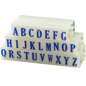 永硕（UOSO）特大号 英文字母组合号码印章 英文活字印可调自由组合 价格标价号码章