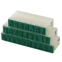 永硕（UOSO）特大号 英文字母组合号码印章 英文活字印可调自由组合 价格标价号码章