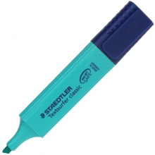 施德楼（STAEDTLER）364-35 隐形喷墨荧光笔彩色重点标记笔 1-5mm 蓝绿色