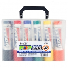 宝克（BAOKE）MK-850-20 唛克笔/POP20广告笔马克笔海报笔记号笔 20mm 红色