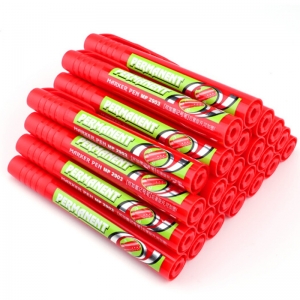 宝克（BAOKE）MP2903 可加墨油性记号笔/粗头物流笔/大头笔 24支/盒 红色