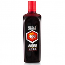 宝克（BAOKE）MS224 大容量记号笔补充墨水 400ml/瓶 红色