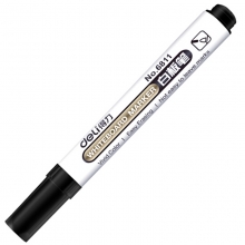 得力（deli）6811 会议白板笔 可擦易擦 10支/盒 黑色