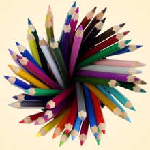 辉柏嘉（Faber-castell）114460 水溶性彩色铅笔/水溶彩铅/填色彩笔绘画笔 60色纸盒装